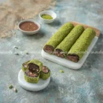 Pistachio Brownie Wrap