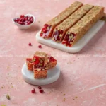 POMEGRANATE AND PISTACHIO WITH KADAYIF JUMBO (turkish Delight)