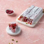 POMEGRANATE AND PISTACHIO JUMBO (Turkish Delight)